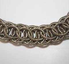 Woven Palladium Choker