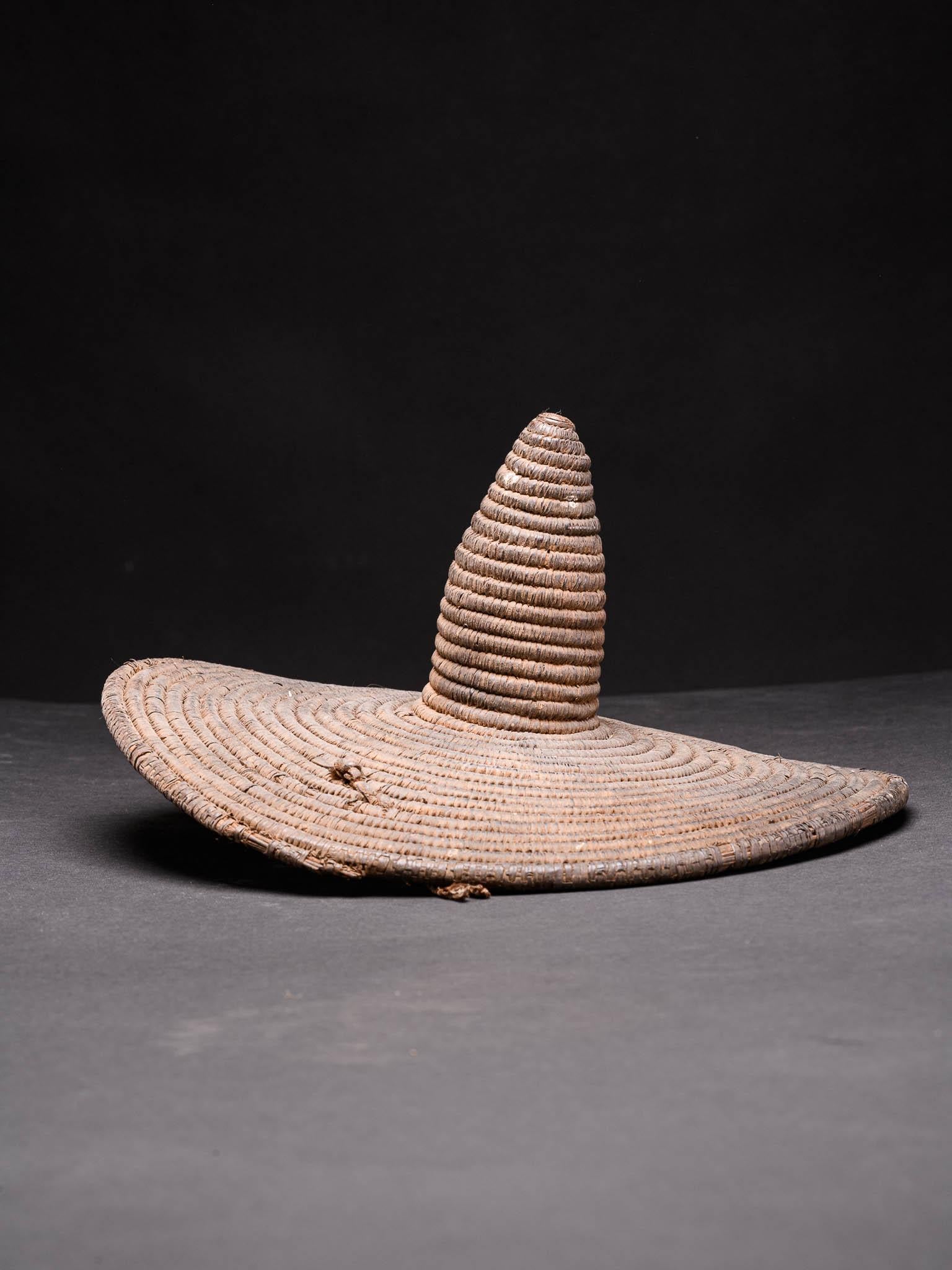 Gewebtes Abwehrschild, Batammaliba-Kultur, Republik Benin. (20. Jahrhundert) im Angebot