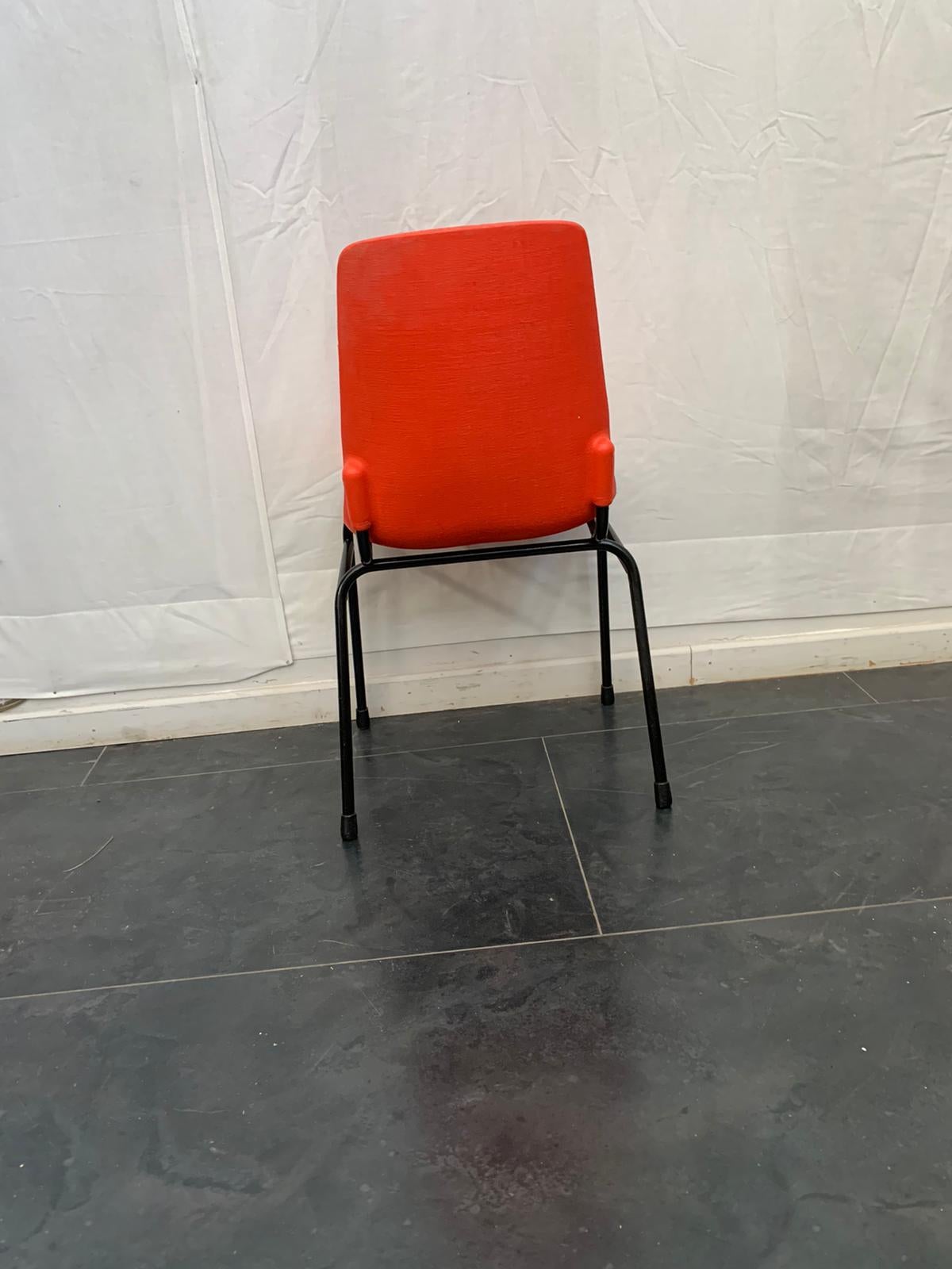 Woven Plastic and Metal Frame Fantasia Chair, 1960s For Sale 3