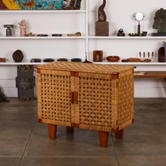 Woven Rattan Credenza by Michael van Beuren for Domus Mexico