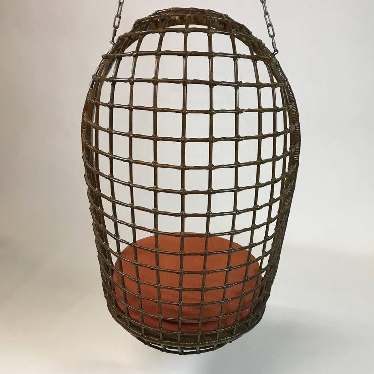 Hanging Egg Chair For Sale : Boho Rattan Hanging Chair without Stand