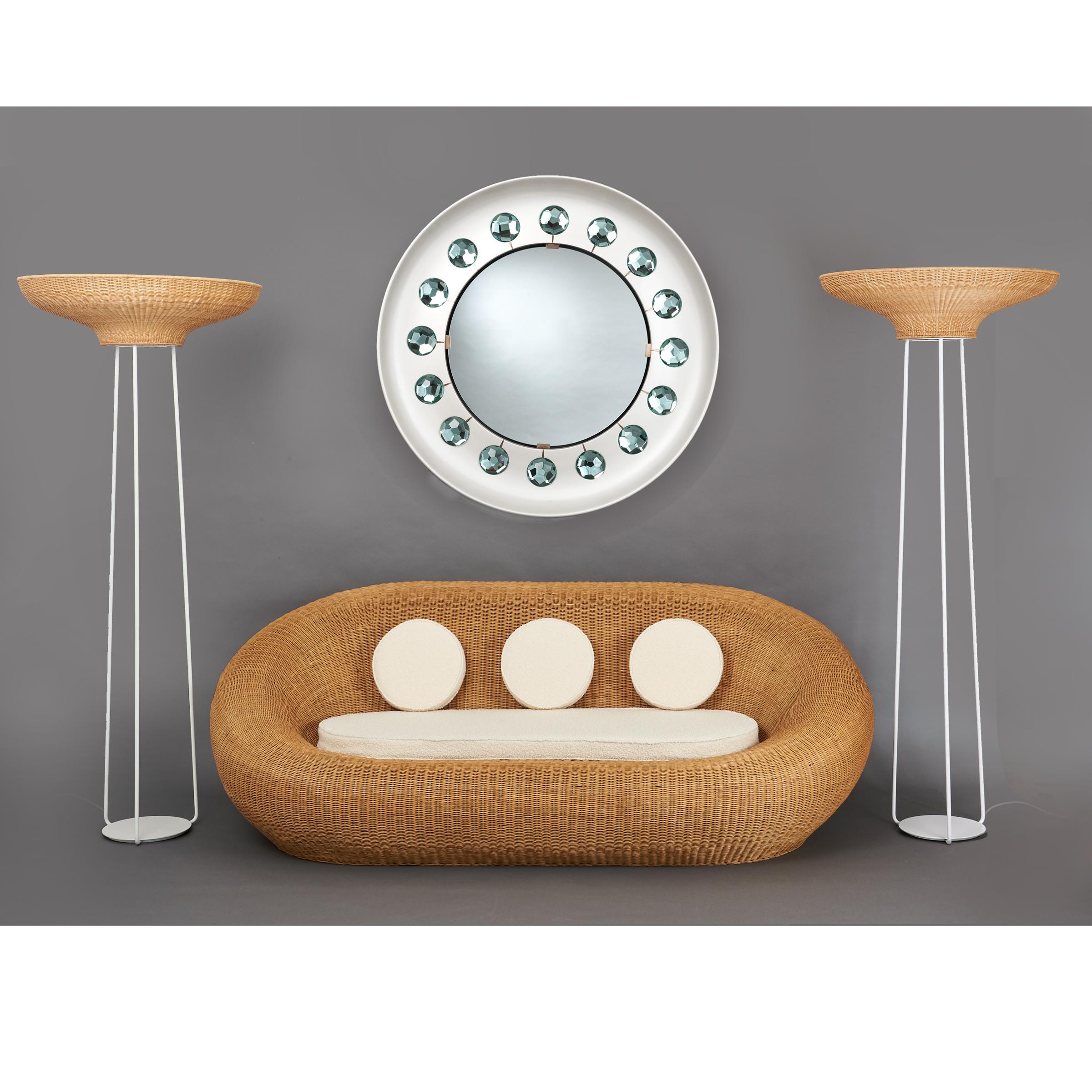 oval shape couch