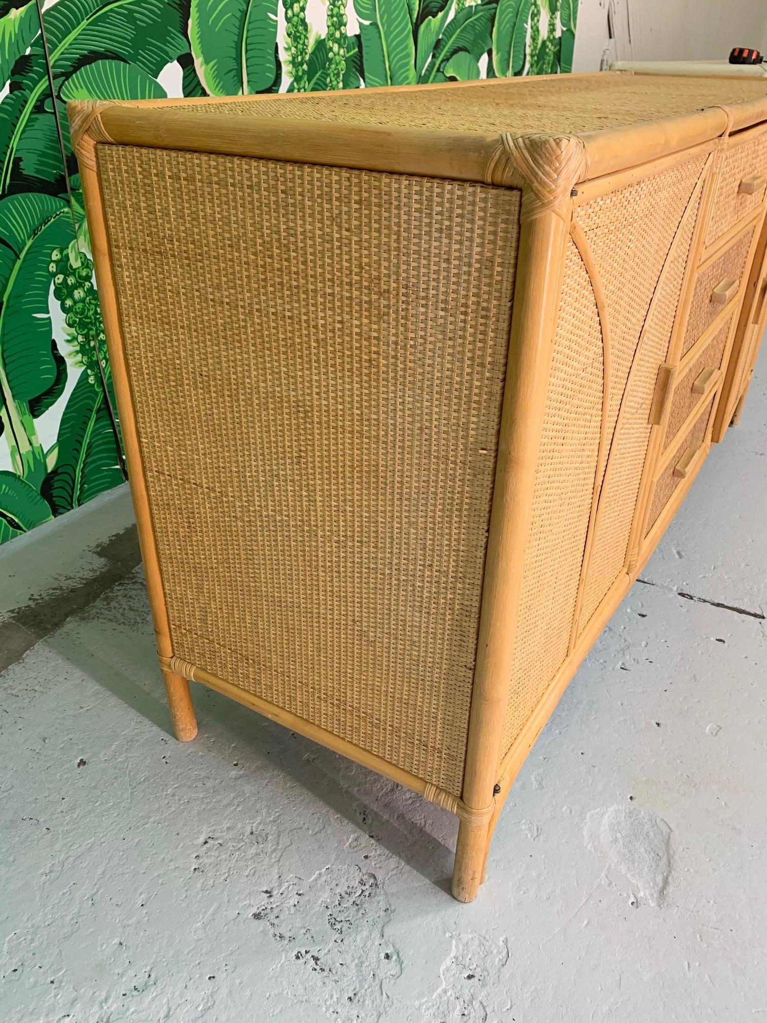 ikea rattan chest of drawers