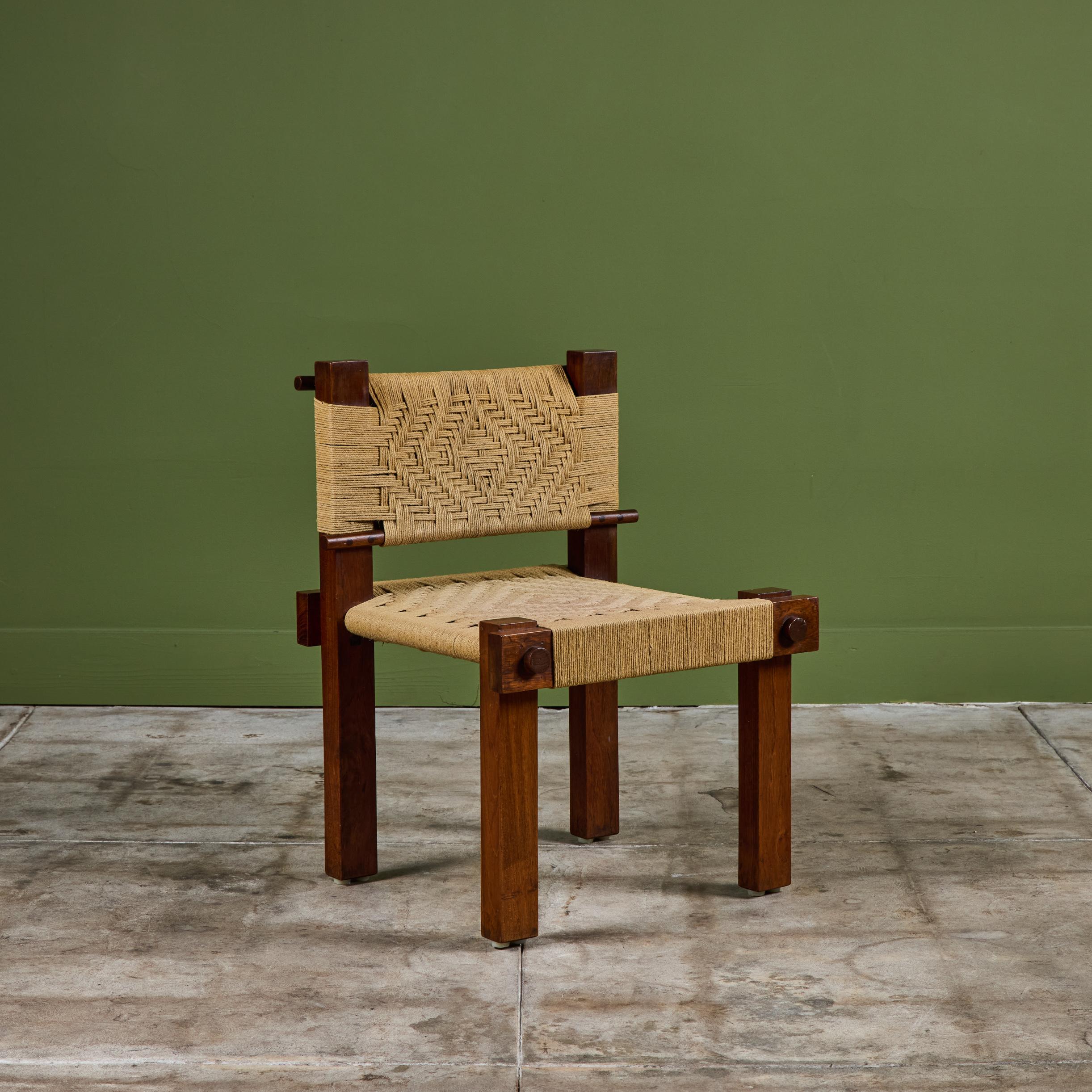 Chaise en corde tressée par Mini Boga pour Taaru en vente 3