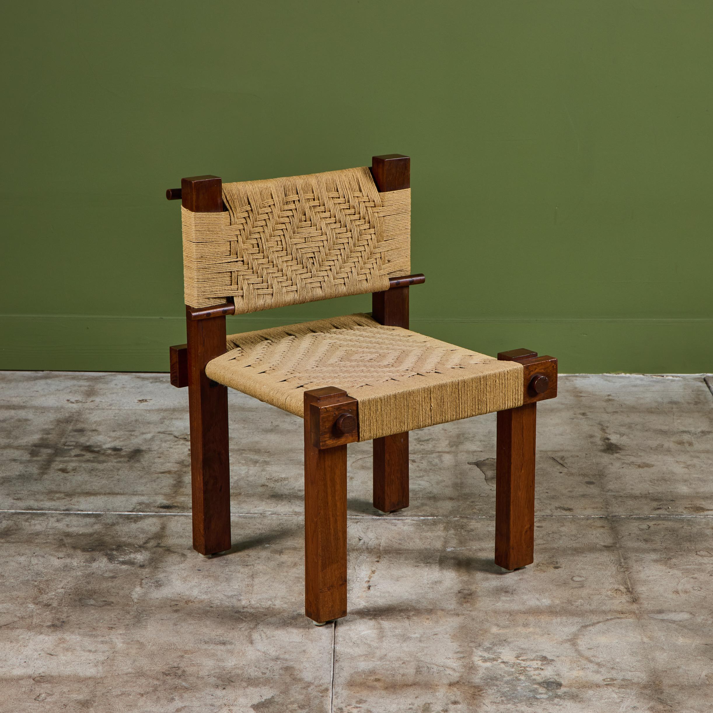 Chaise en corde tressée par Mini Boga pour Taaru en vente 4
