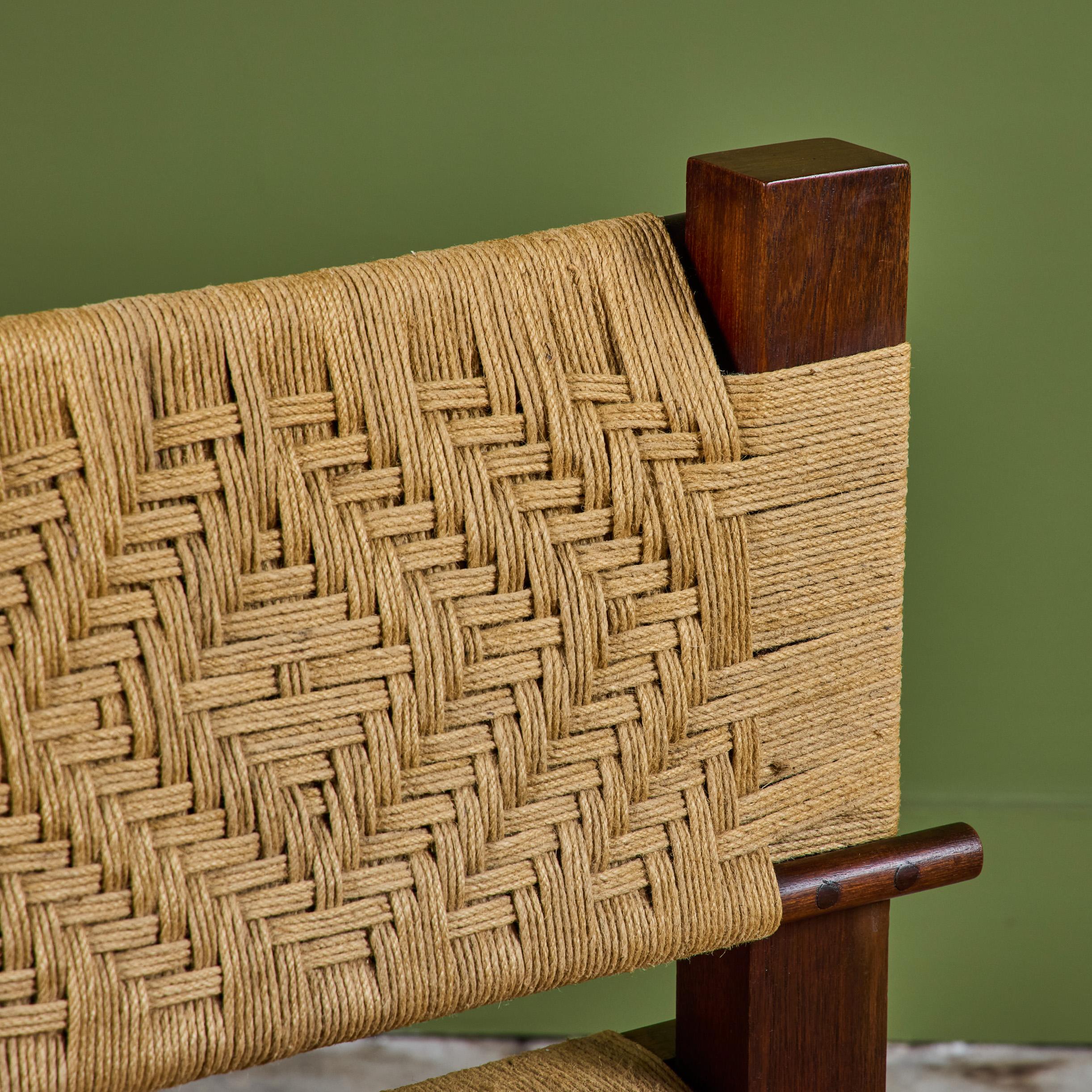 Chaise en corde tressée par Mini Boga pour Taaru en vente 6