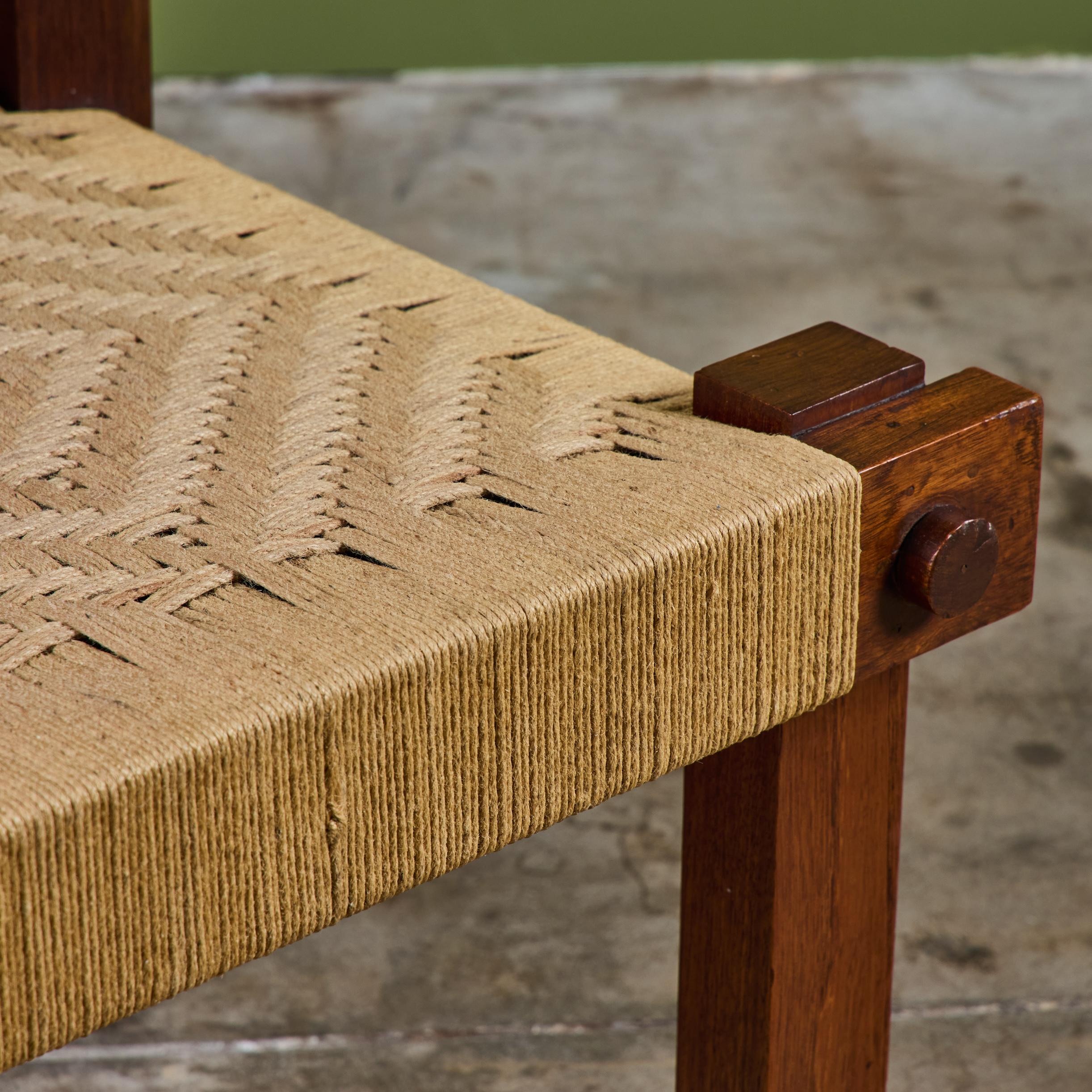 Chaise en corde tressée par Mini Boga pour Taaru en vente 8