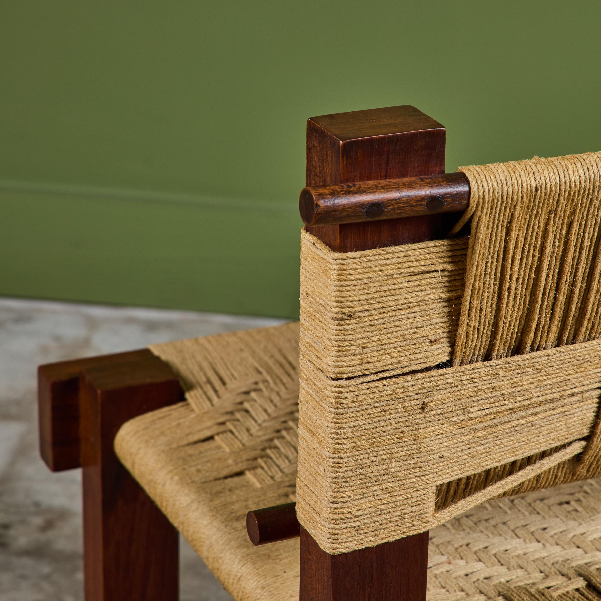Chaise en corde tressée par Mini Boga pour Taaru en vente 9