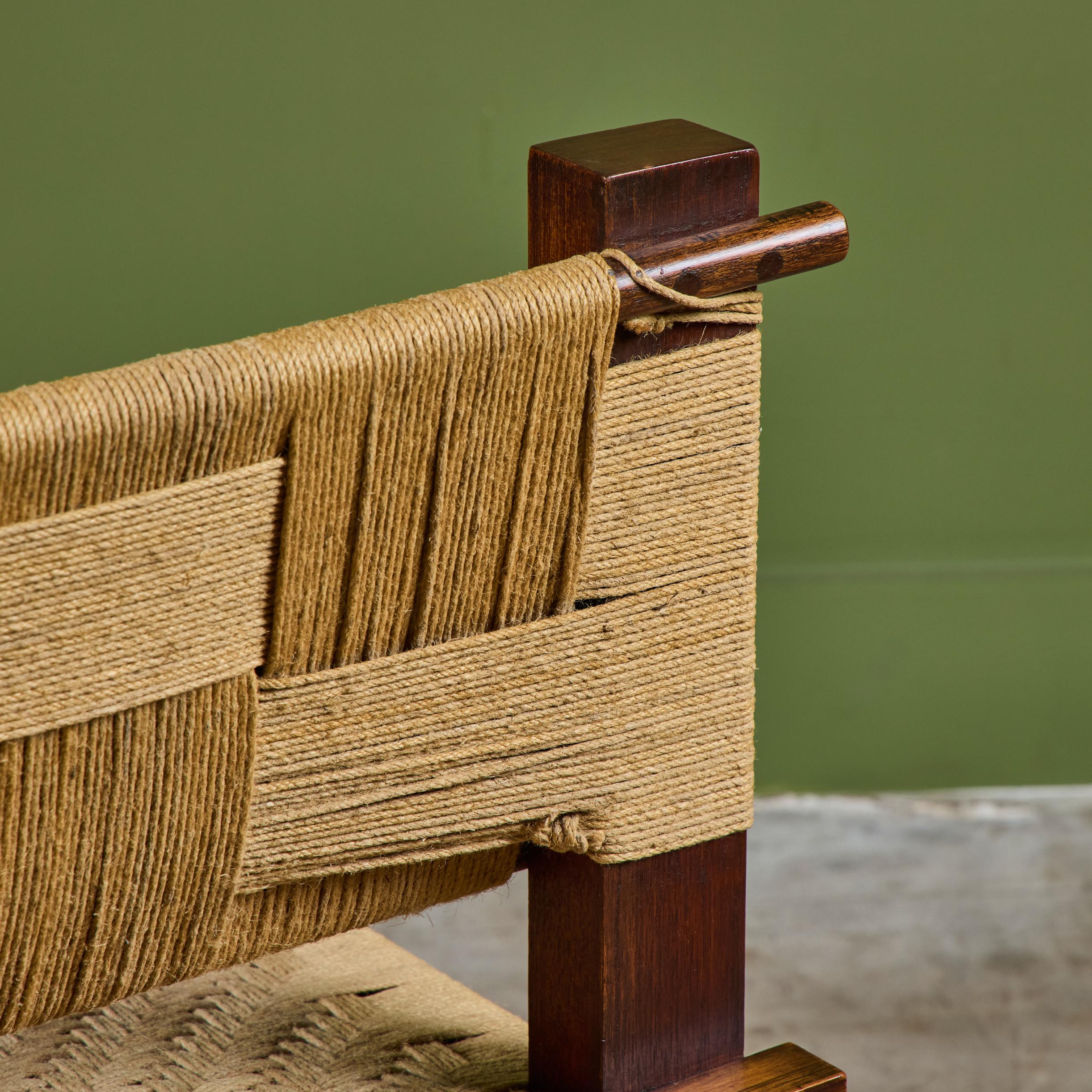 Chaise en corde tressée par Mini Boga pour Taaru en vente 11