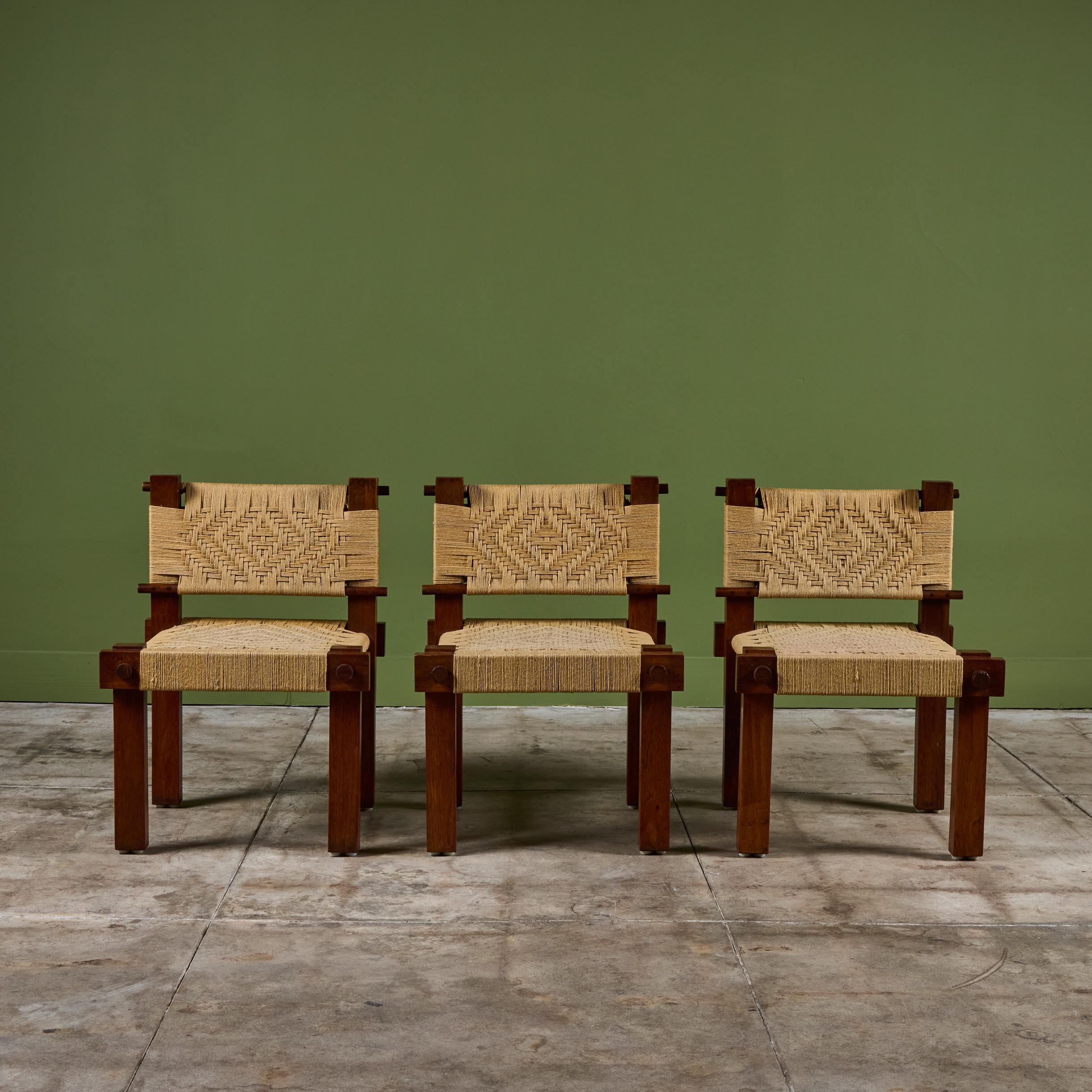Chaise en corde tressée par Mini Boga pour Taaru en vente 12