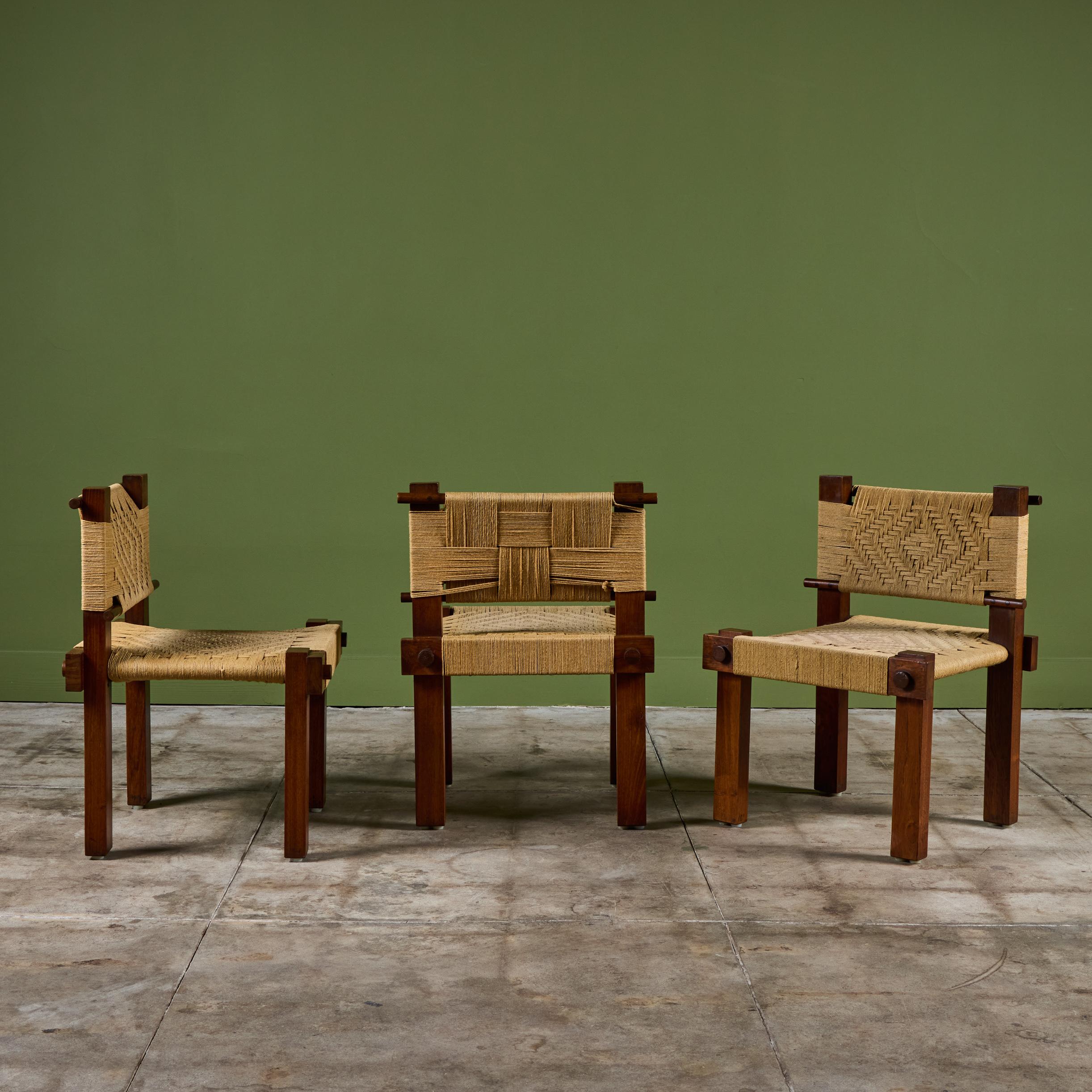 Chaise en corde tressée par Mini Boga pour Taaru en vente 13