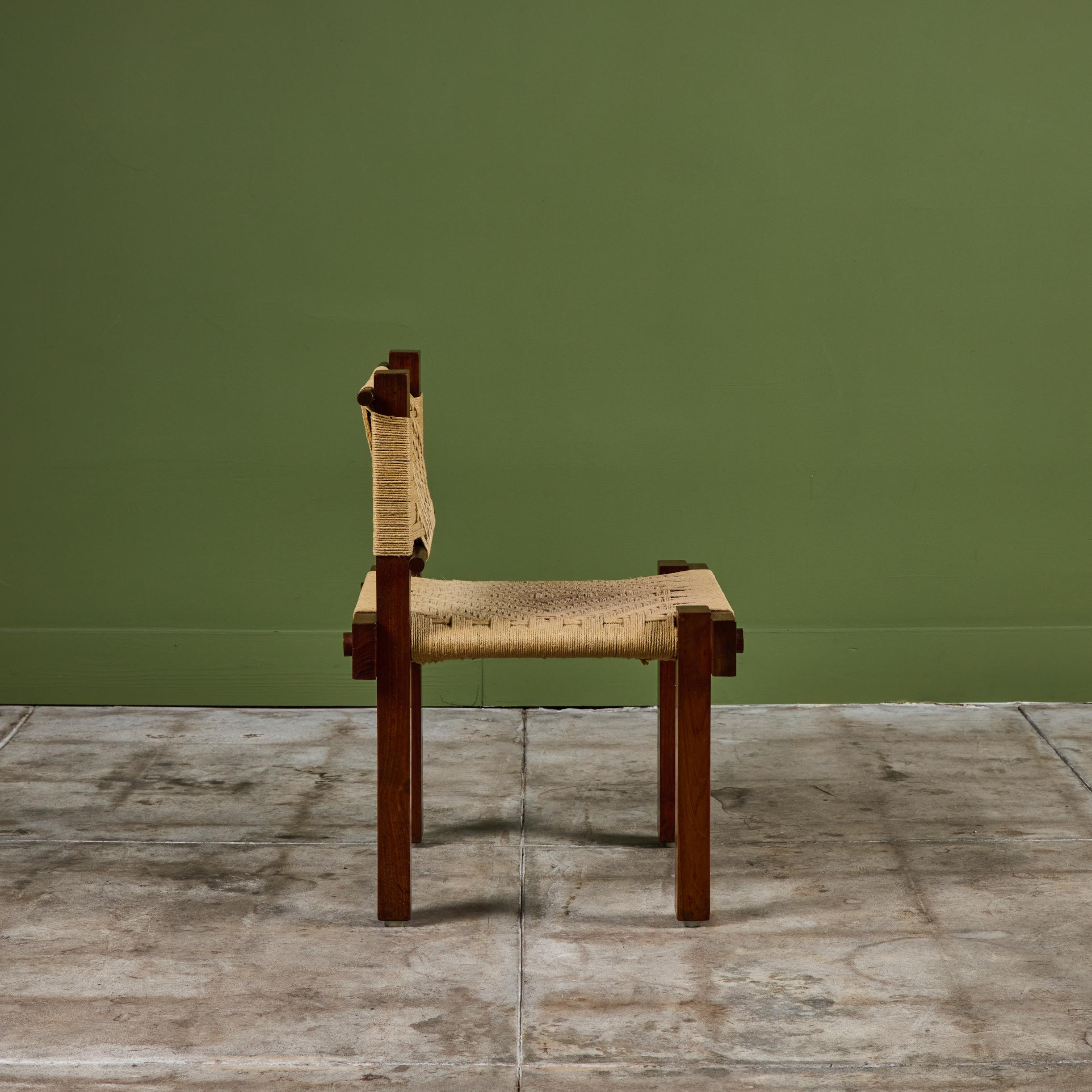 Chaise en corde tressée par Mini Boga pour Taaru en vente 2