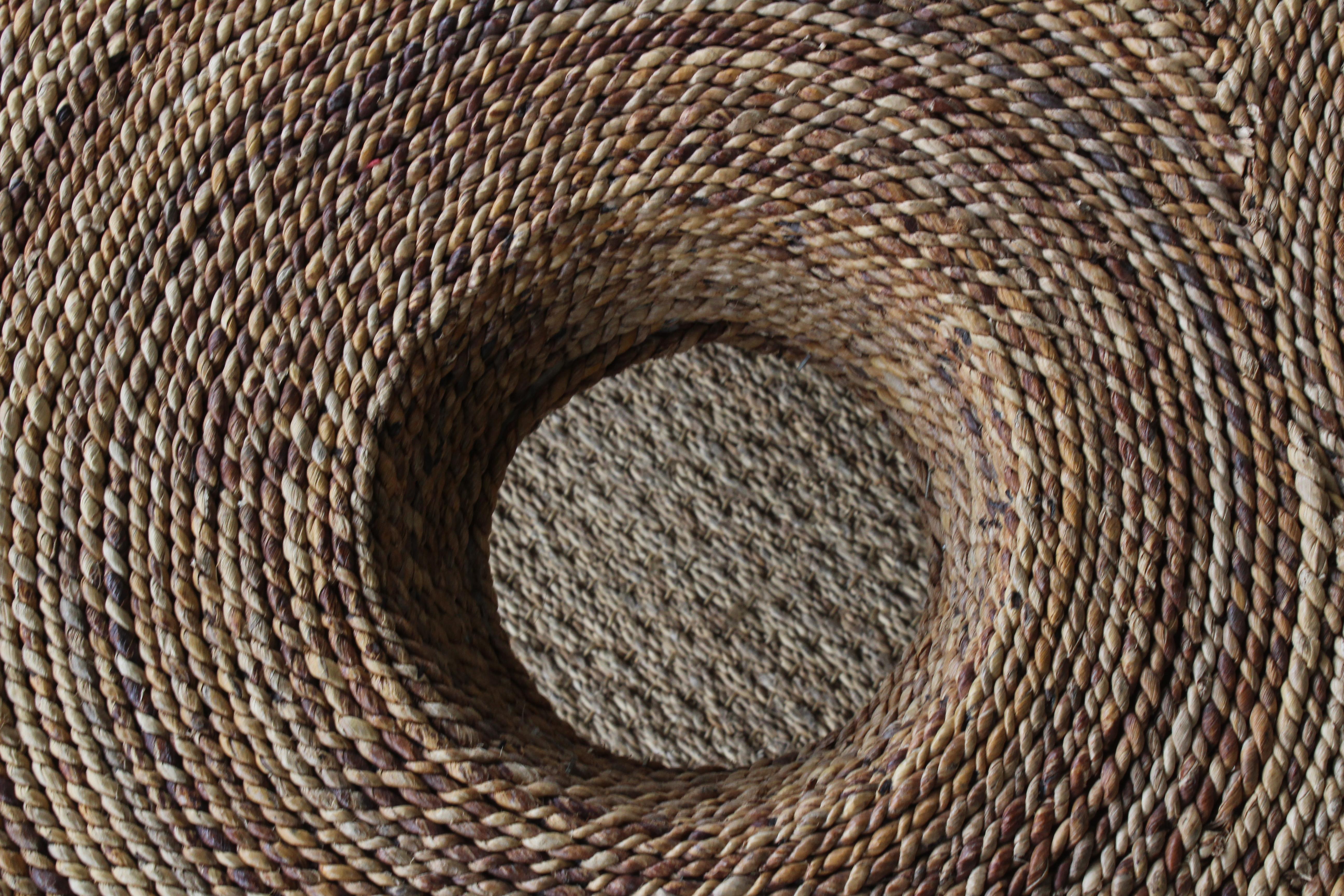 Contemporary Woven Rope Coffee Table