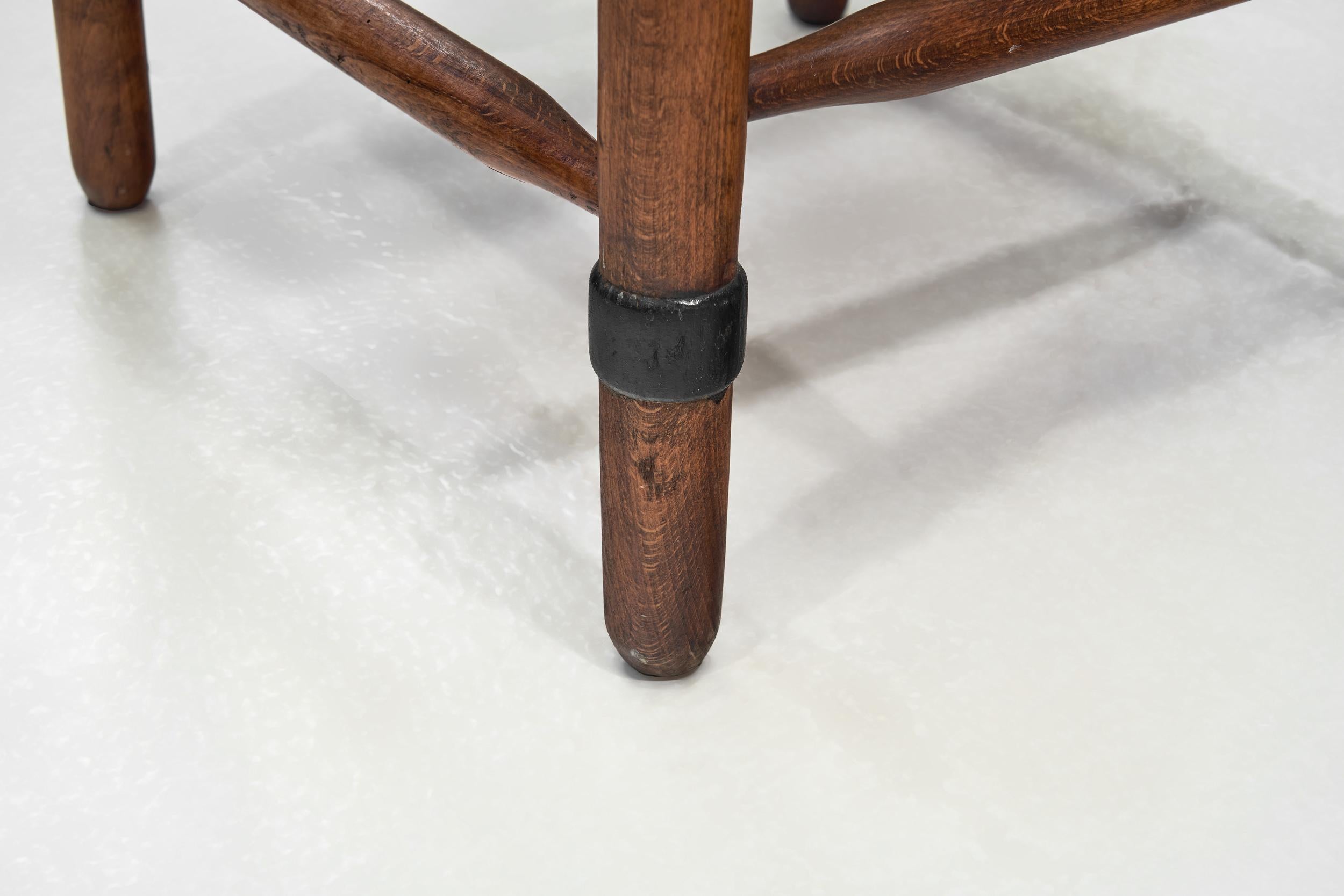 Chaise d'école Amsterdamse en jonc tissé Jac. Levee, Pays-Bas, années 1930 en vente 12