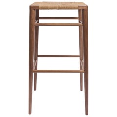 Woven Rush Counter Stool by Mel Smilow