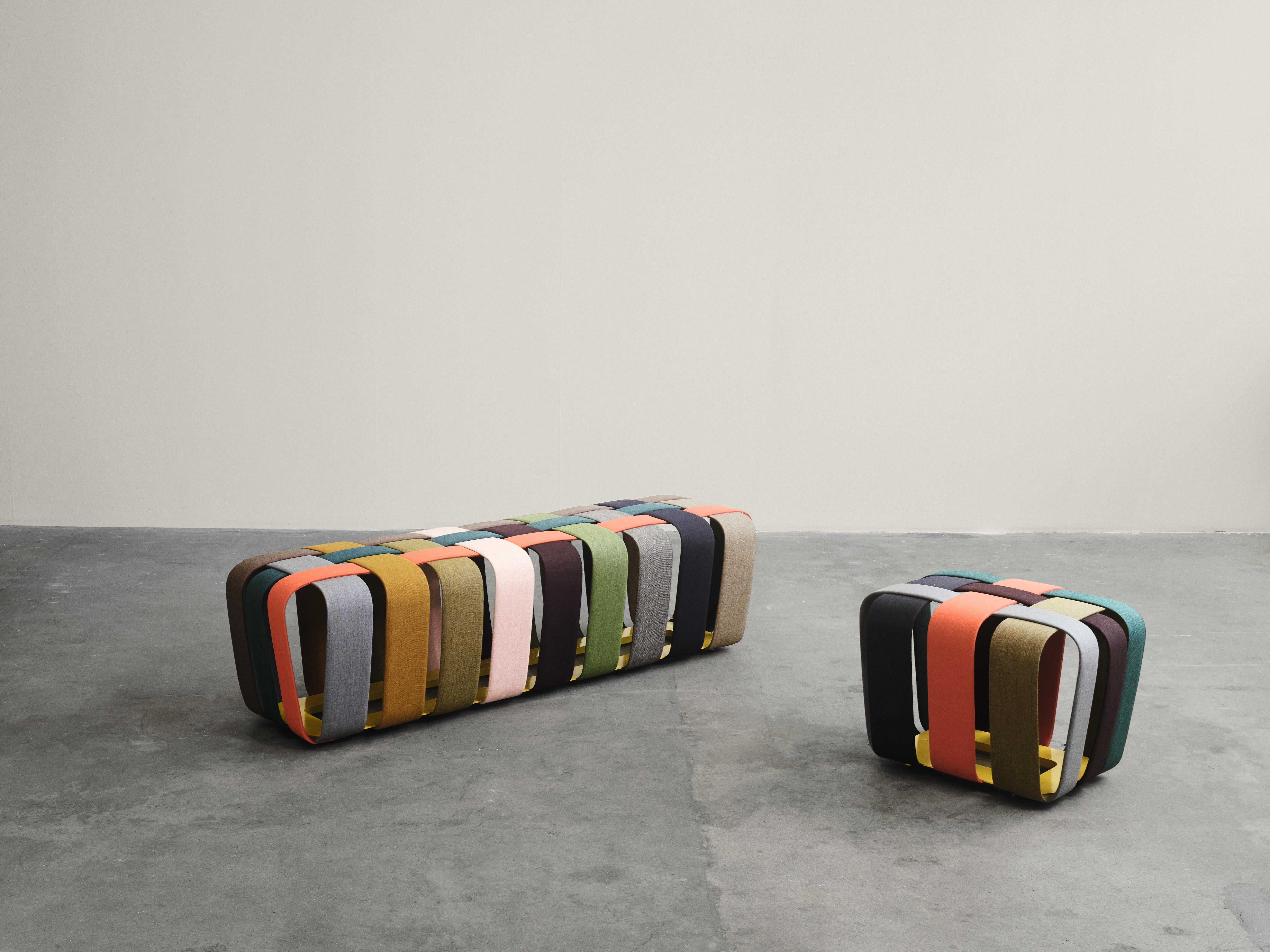 Woven Short Bench 70 by Max Lipsey (Sonstiges) im Angebot