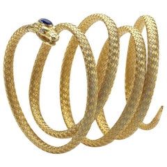 Vintage Woven Snake Bracelet