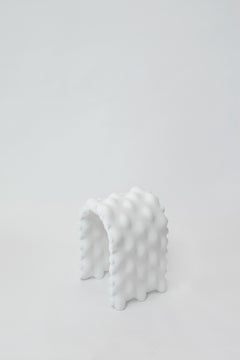 Tabouret en nylon et sable durable Woven Limited Edition by Hot Wire Extensions