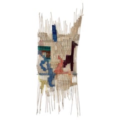 Woven Wall No. 9 Abstract Basketry Painting Tapestry