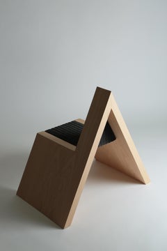 Woven Whispers collection, Architectural Chair, Hand-crafted limited edition