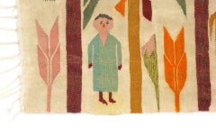 Woven Wool Tapestry in the Style of Evelyn Ackerman