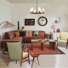 Woven Wool Tapestry in the Style of Evelyn Ackerman