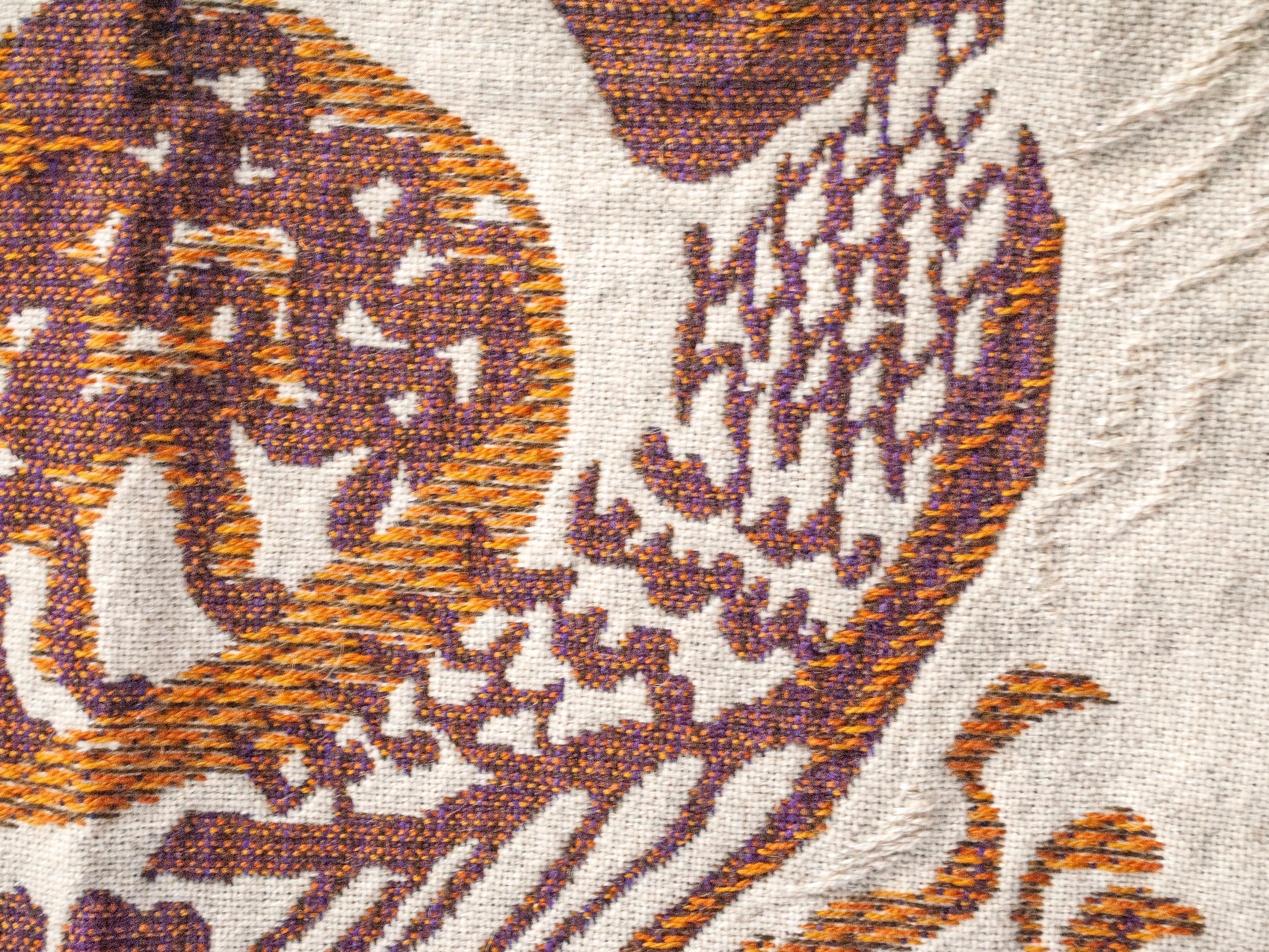 Gewebte Wolle Wandbehang/Textil Wandteppich von Evelyn Ackerman, Vereinigte Staaten im Angebot 3