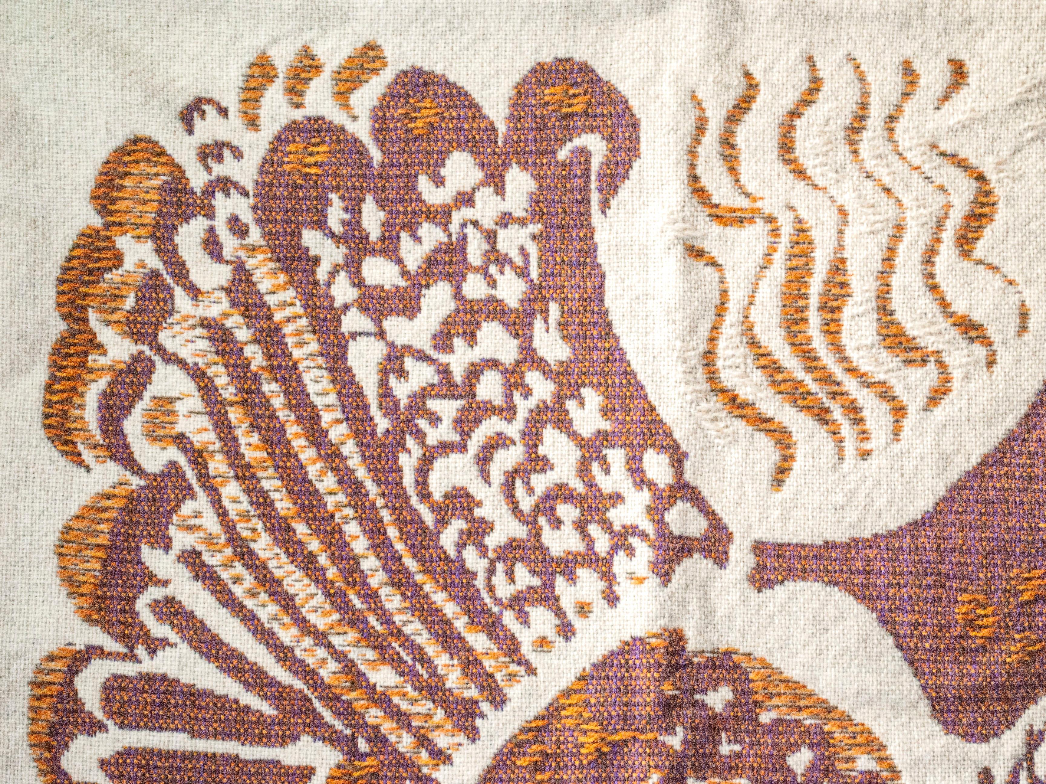 Gewebte Wolle Wandbehang/Textil Wandteppich von Evelyn Ackerman, Vereinigte Staaten im Angebot 5