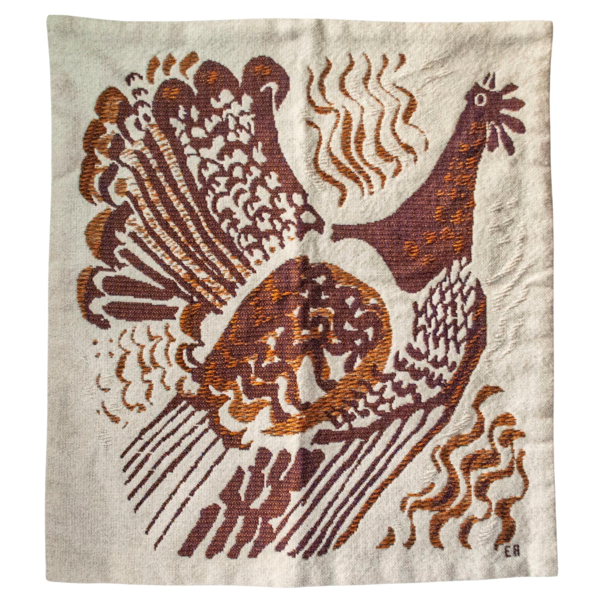 Gewebte Wolle Wandbehang/Textil Wandteppich von Evelyn Ackerman, Vereinigte Staaten im Angebot