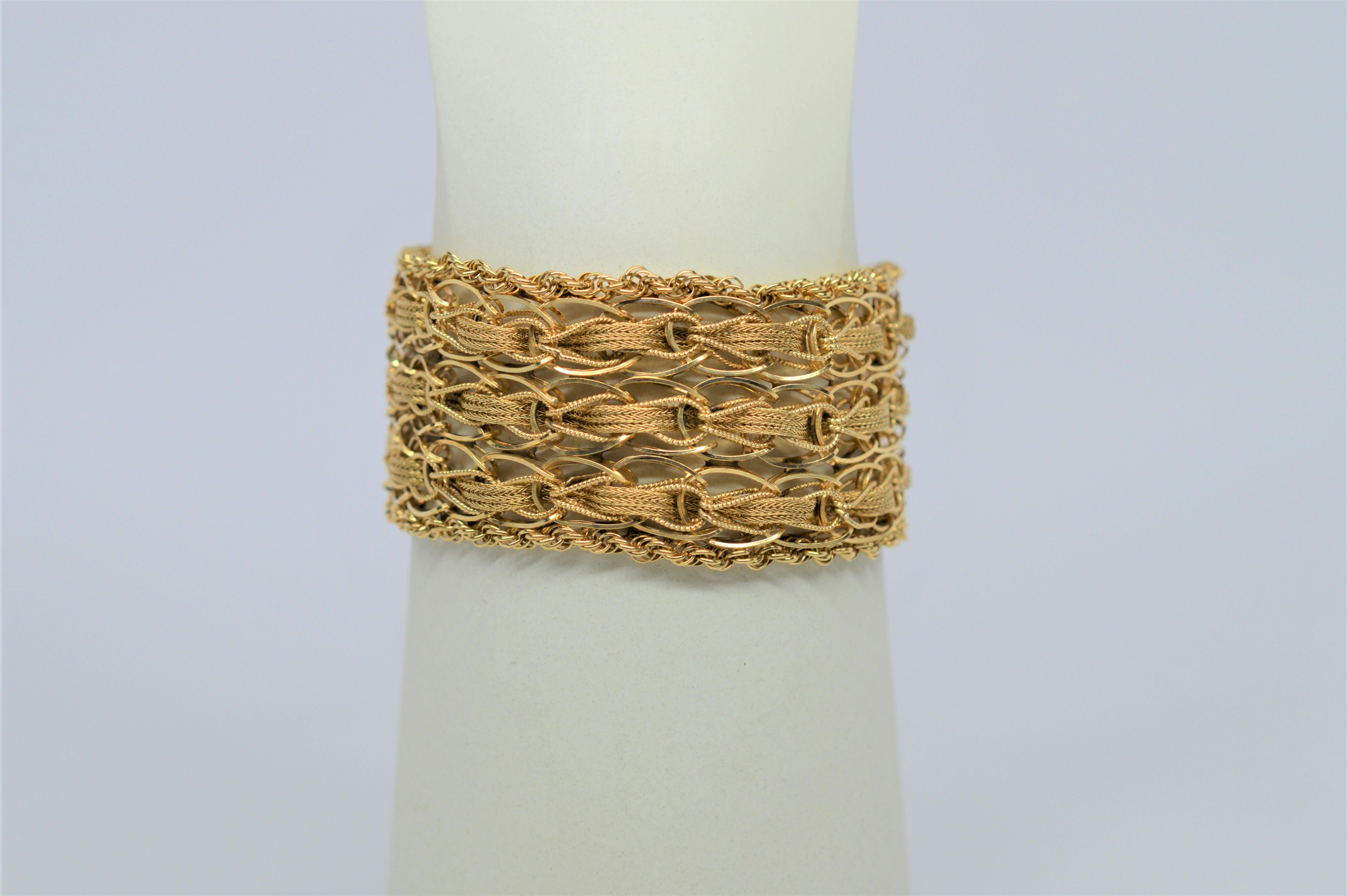 woven rope bracelet