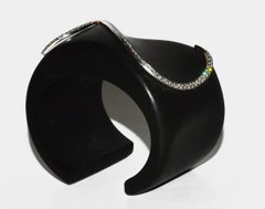 Wow! Kara Ross Ebony Diamond Cuff