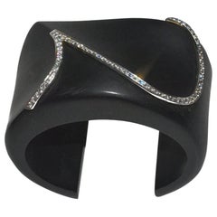 Wow! Kara Ross Ebony Diamond Cuff