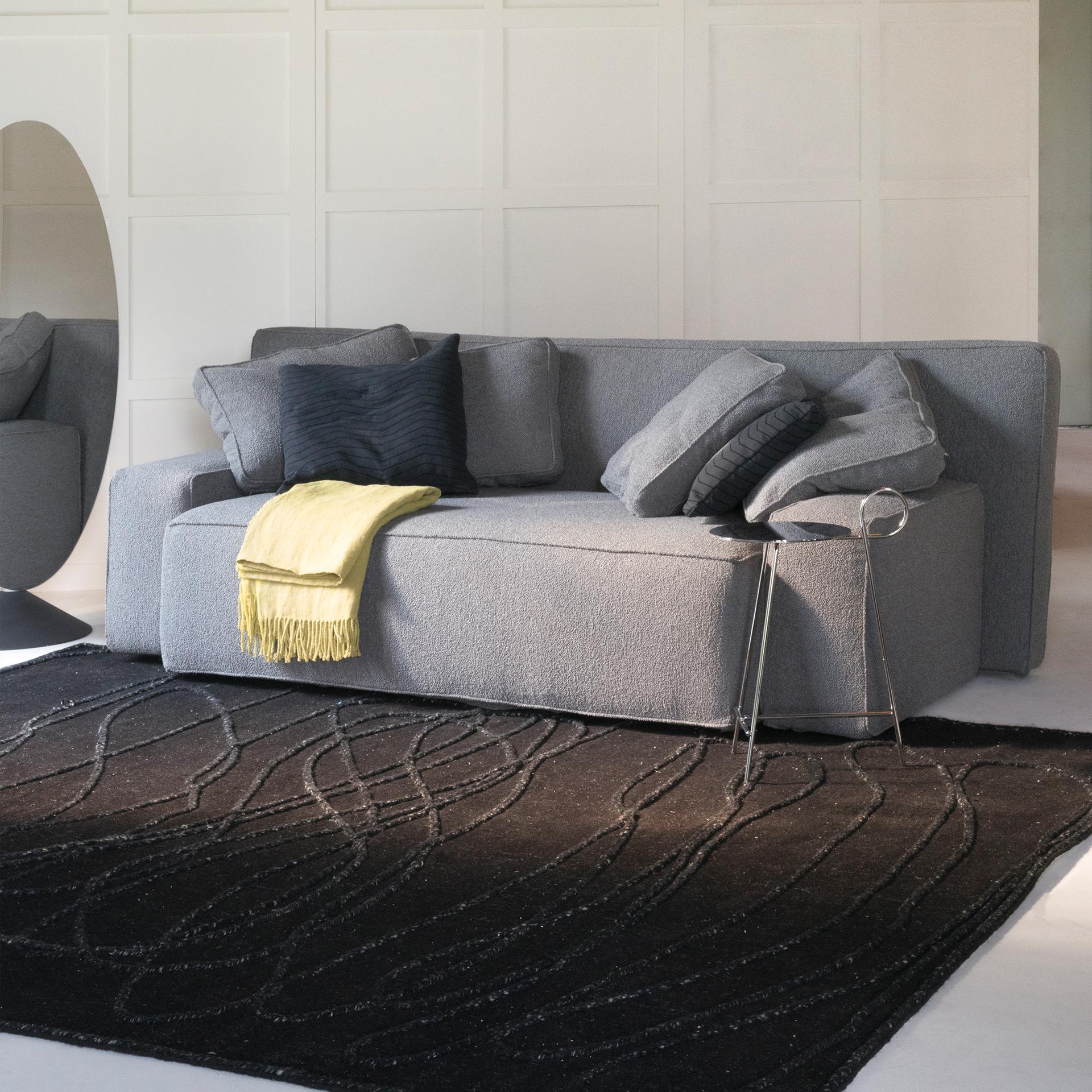 Canapé sectionnel trois places en plumes d'oie de Philippe Starck pour Driade en vente 3