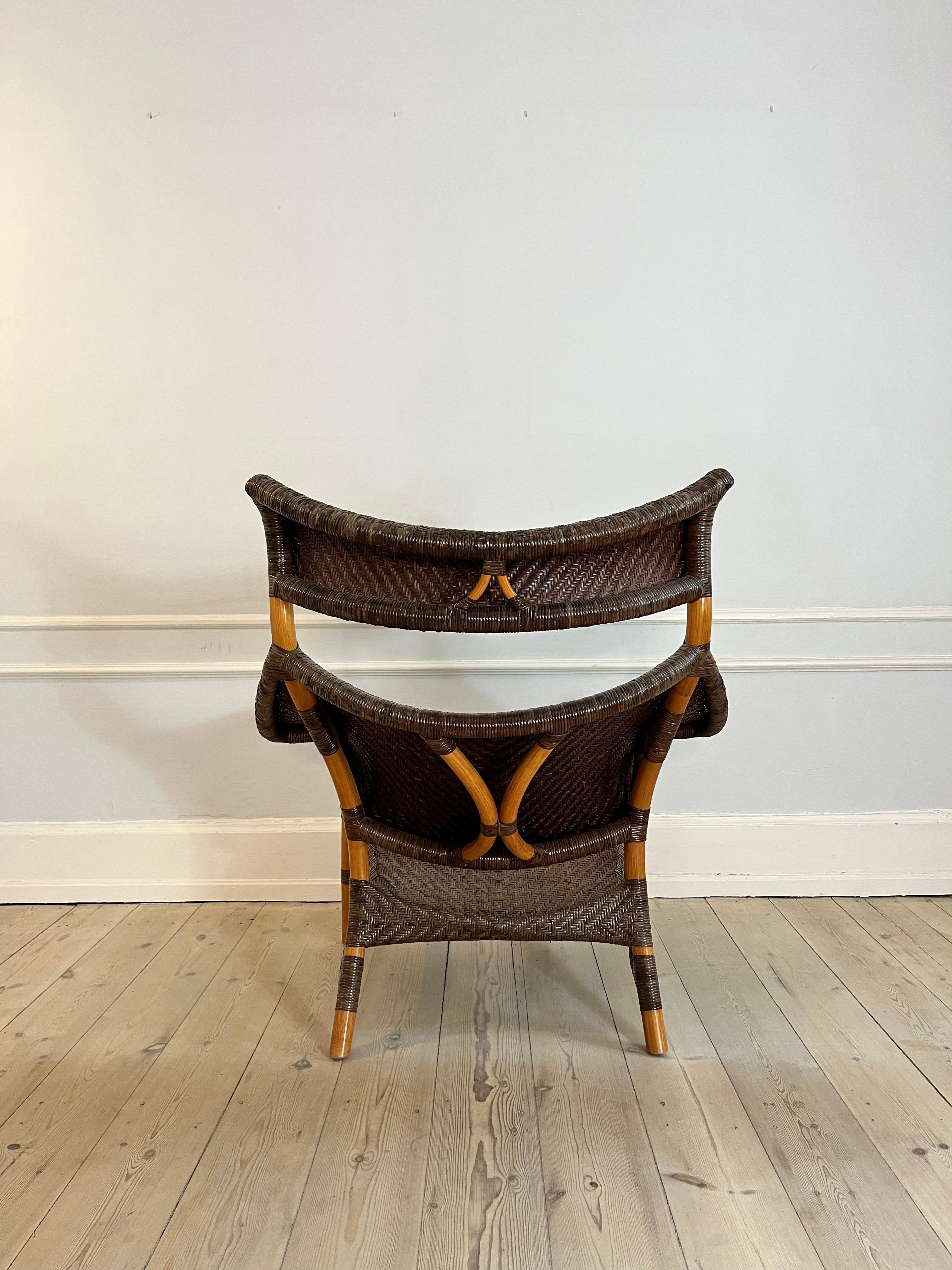 Late 20th Century Rattan / Wicker Bamboo Lounge / Living room set by Yuzuru Yamakawa. For Sale