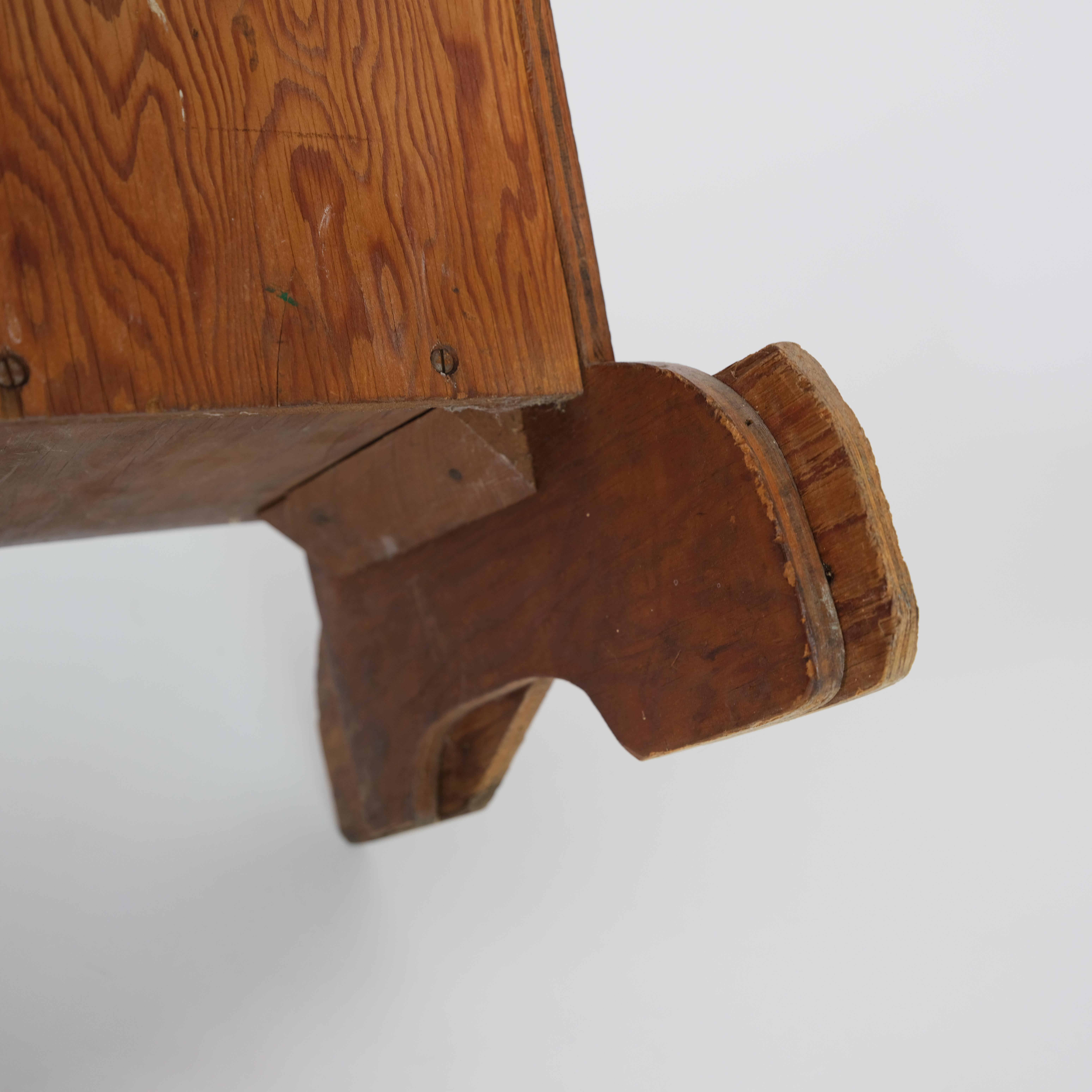WPA-Nähprojekt Eugene Oregon Modernistischer Sperrholzstuhl im Zustand „Gut“ im Angebot in Santa Fe, NM