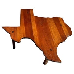 Vintage W.R. Dallas Ponderosa Pine "Texas" Table, Circa 1960s