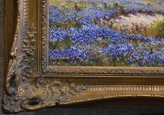 "FRESH BLUE" TEXAS HILL COUNTRY BLUEBONNET WILDFLOWERS IN BLOOM