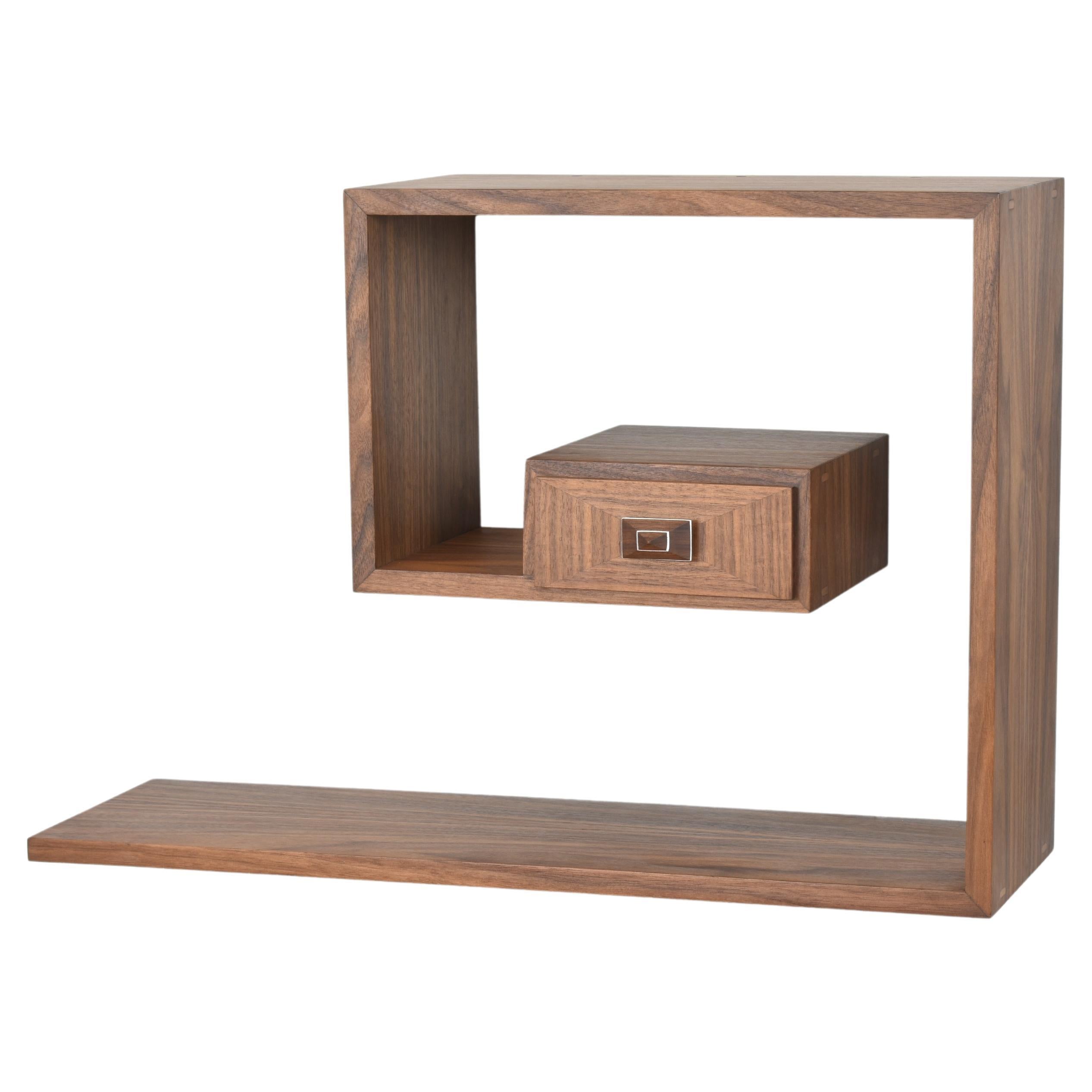 Wrap Around Wall Shelf For Sale