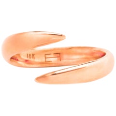 Eva Fehren Wrap Claw Ring in 18 Karat Rose Gold