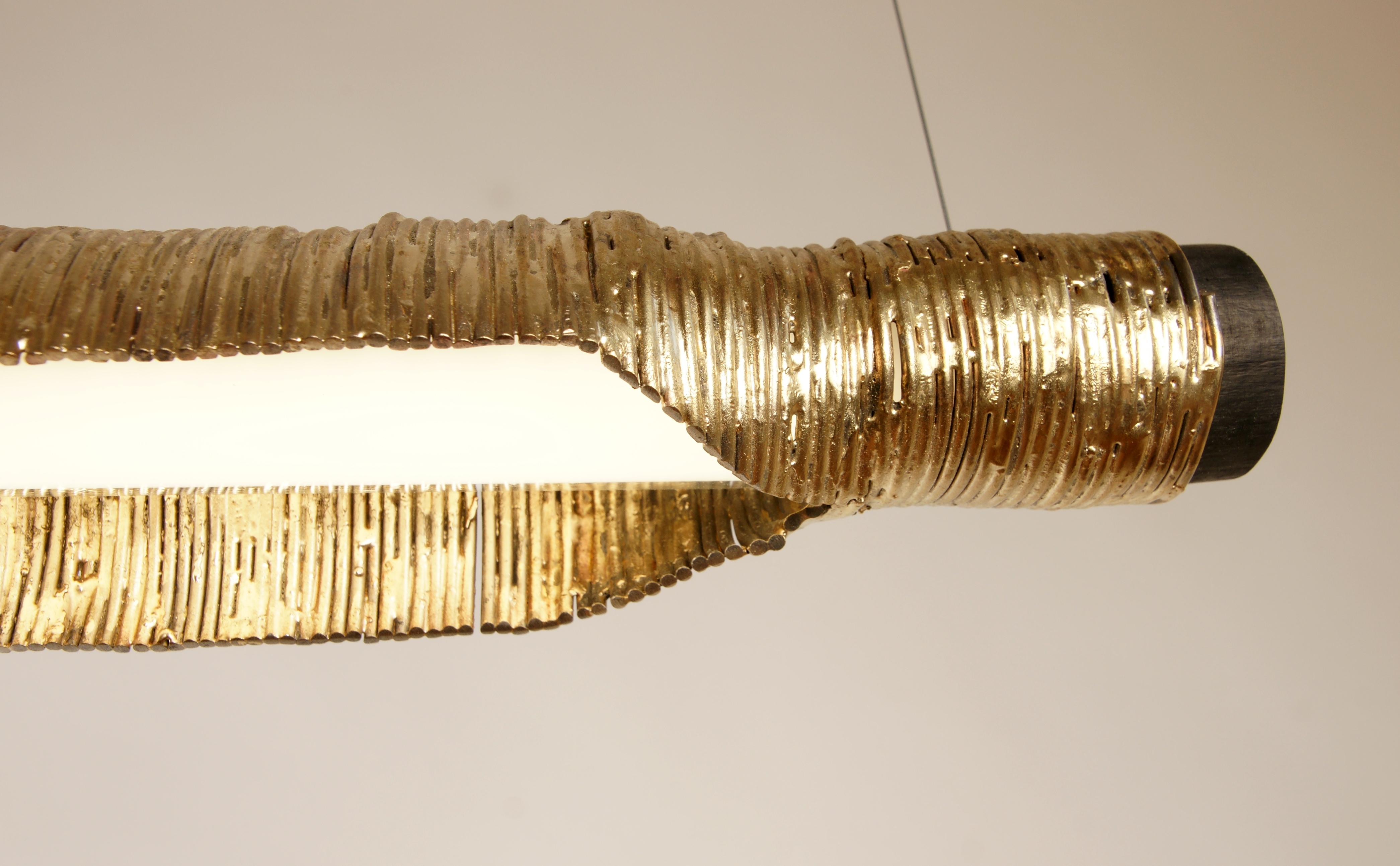Wrap Pendant Light by Johannes Hemann For Sale 2