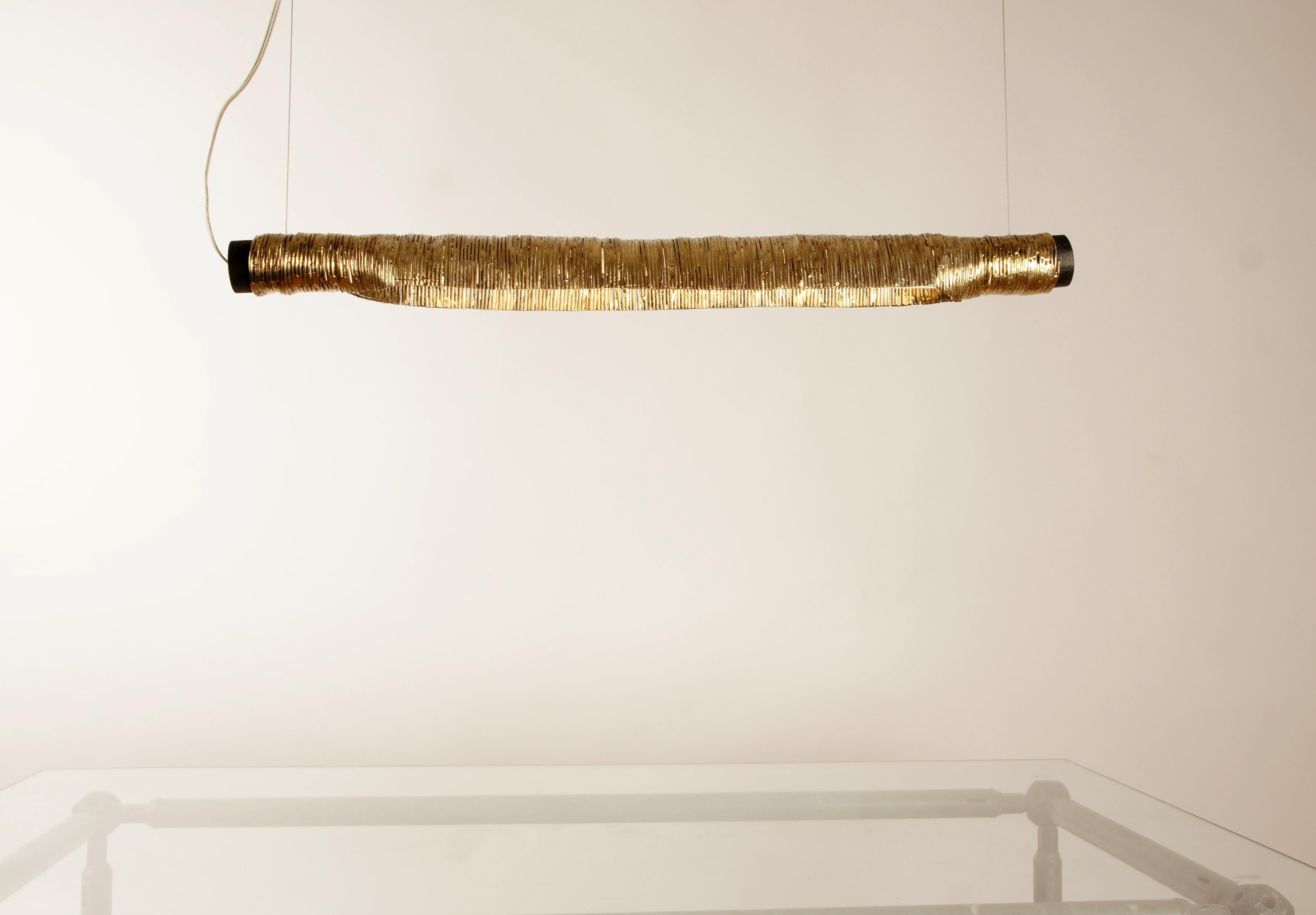 Wrap Pendant Light by Johannes Hemann For Sale 1