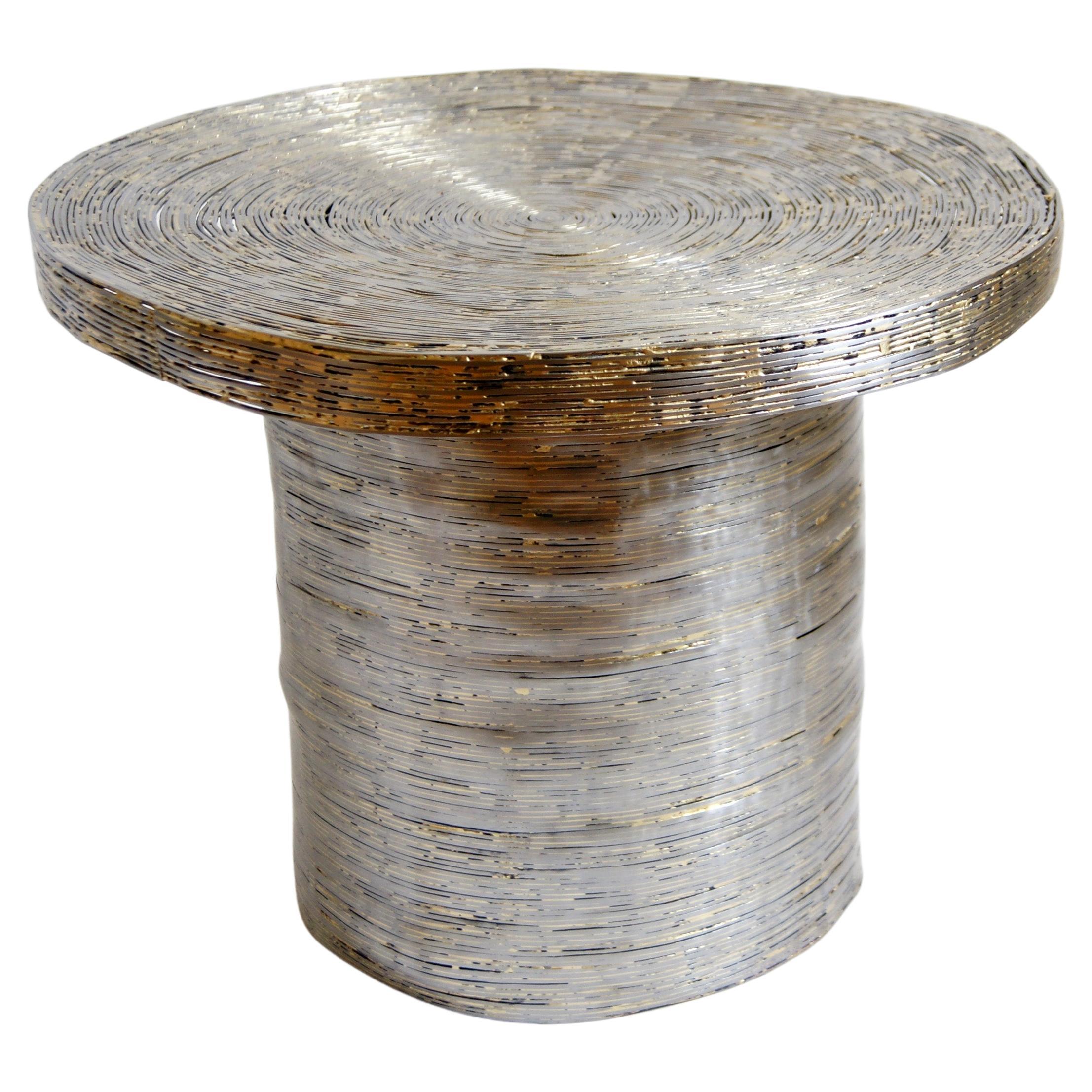 Wrap Side Table by Johannes Hemann For Sale