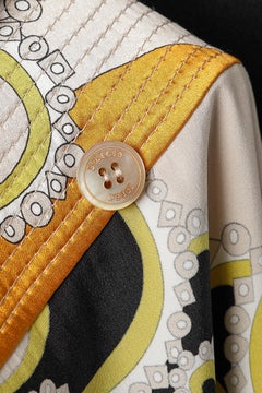 Wrap skirt in printed silk Emilio Pucci