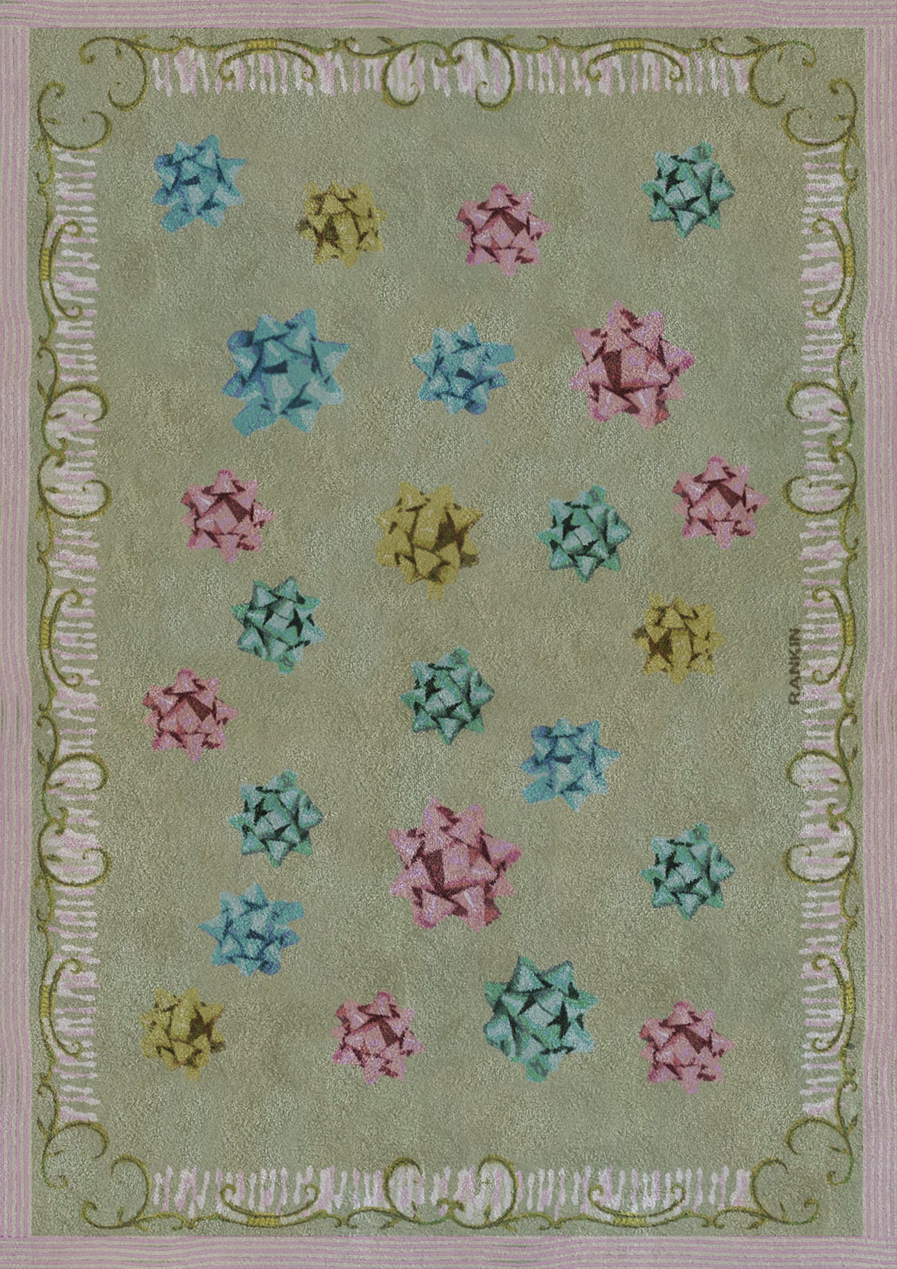 Sidewalk Heritage Rug For Sale at 1stDibs