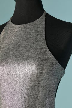 Abito da sera in jersey avvolto e drappeggiato senza schienale ALEXANDRE Vauthier