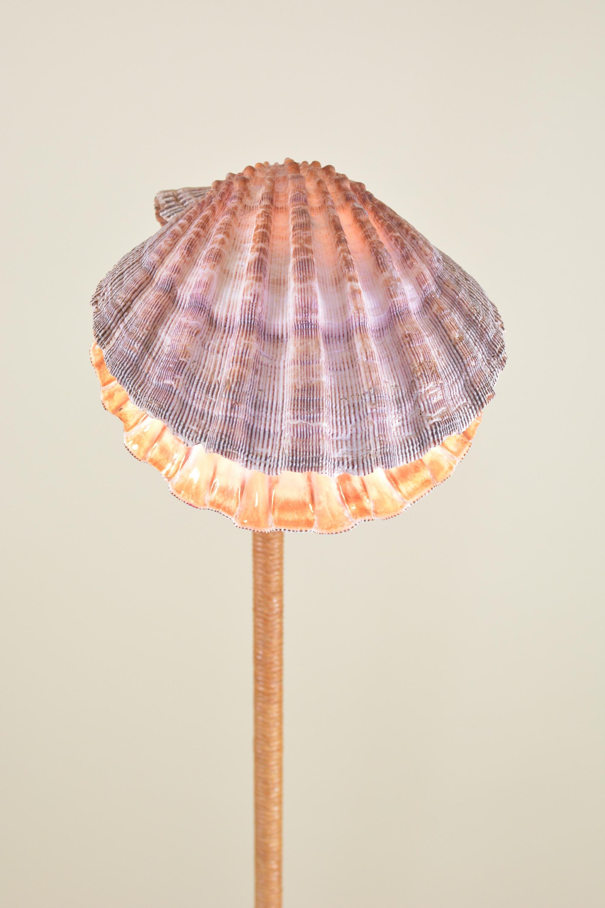 Lampadaire Lavender Lion's Paw enveloppé en vente 6