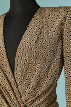 Abito da cocktail con stampa a portafoglio ALEXANDRE Vauthier