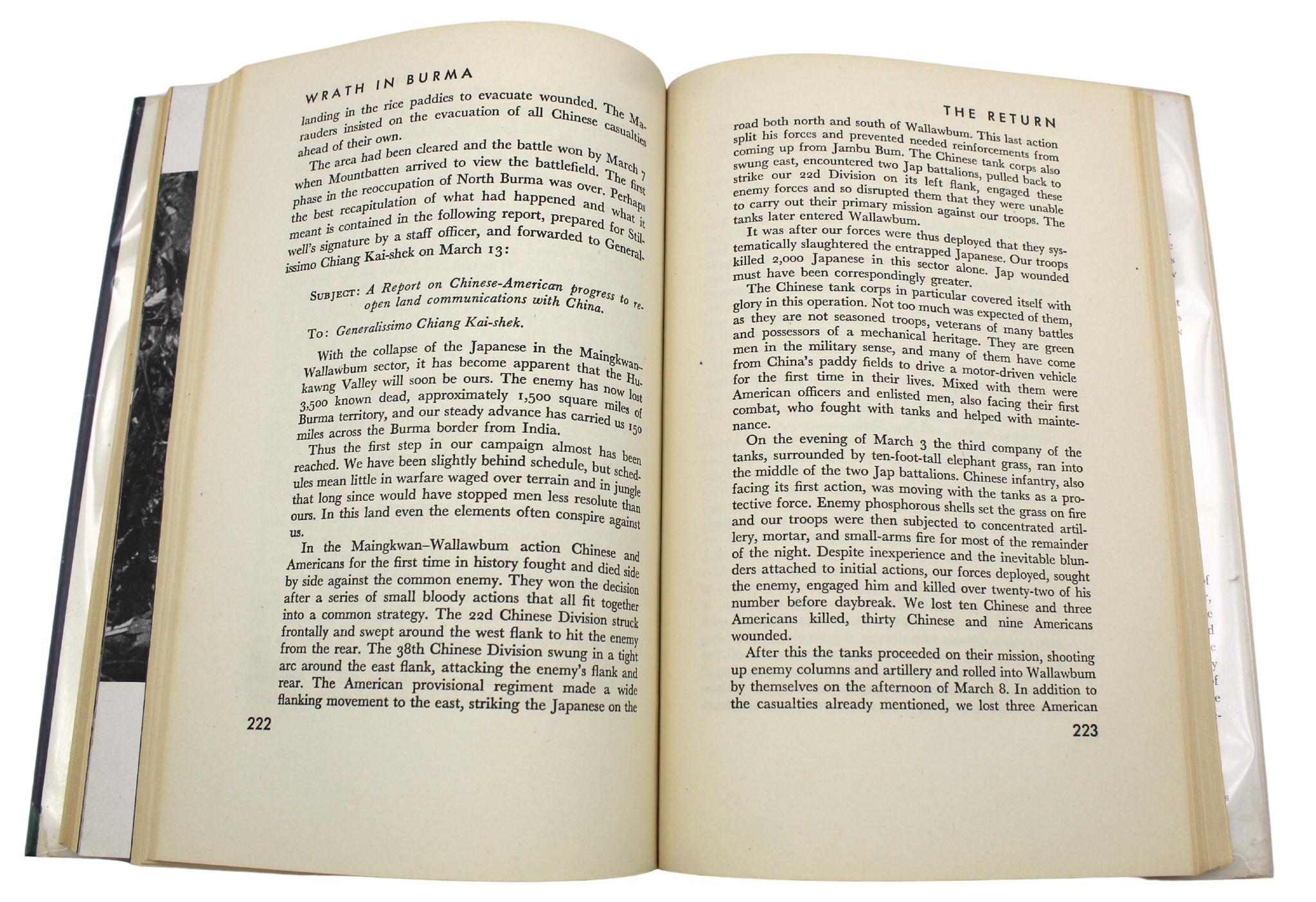 Wrath in Burma by Fred Eldridge, First Edition, In Original Dust Jacket, 1946 12