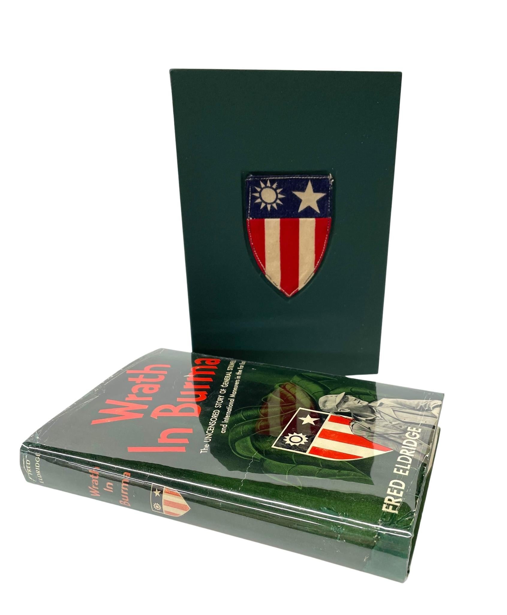Eldrige, Fred. Wrath in Burma: The Uncensored Story of General Stilwell and International Maneuvers in the Far East. New York: Doubleday & Company, 1946. First Edition. In the publisher’s original dust jacket and green cloth boards. With a new