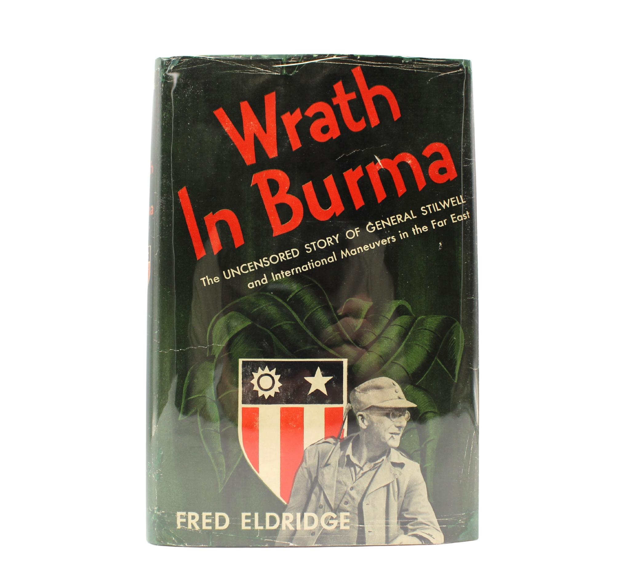 Wrath in Burma by Fred Eldridge, First Edition, In Original Dust Jacket, 1946 2